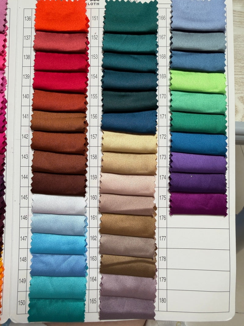 2-Way Stretch Spandex Satin Fabric