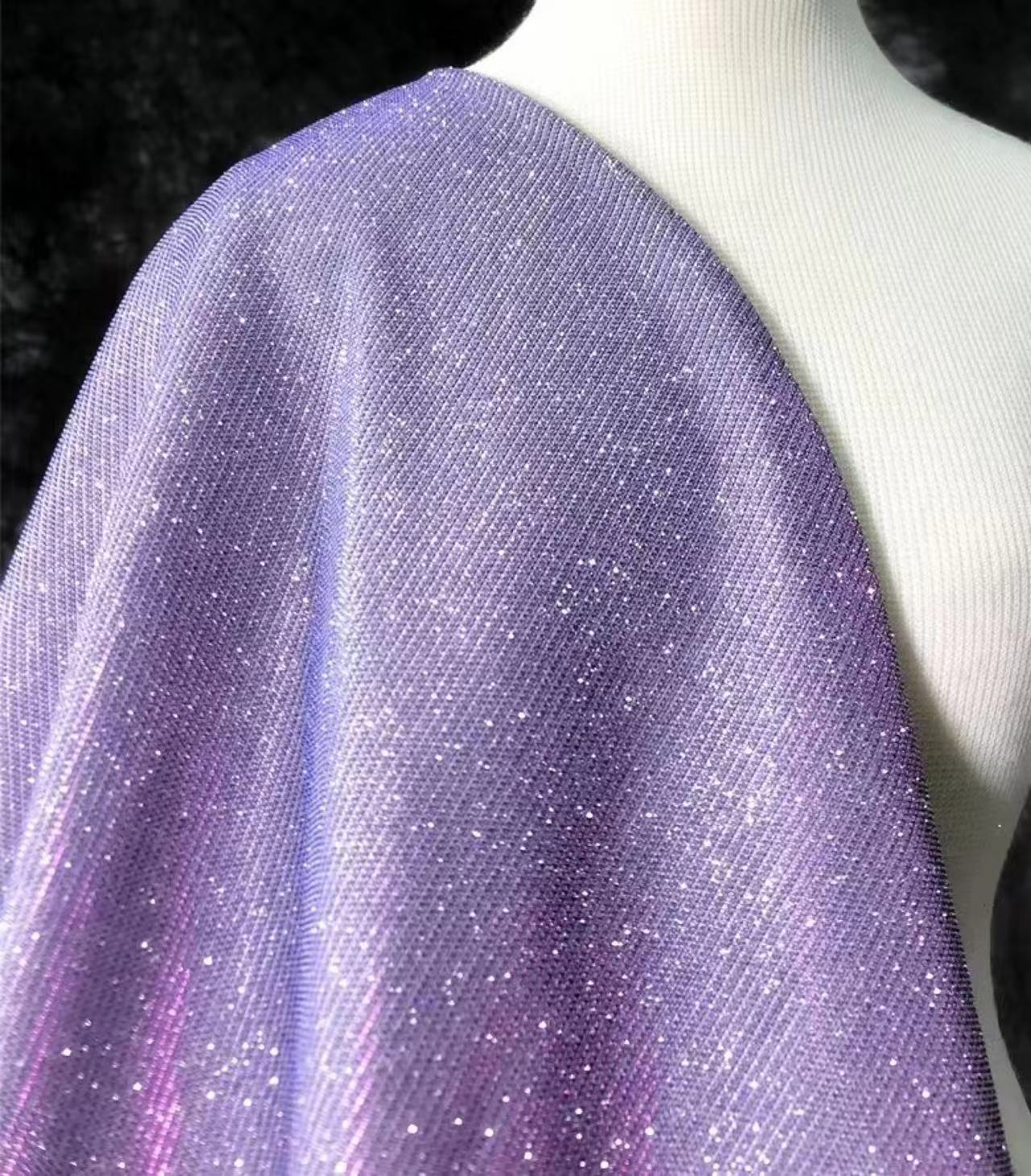 2-Way Stretch Glittery Fabric