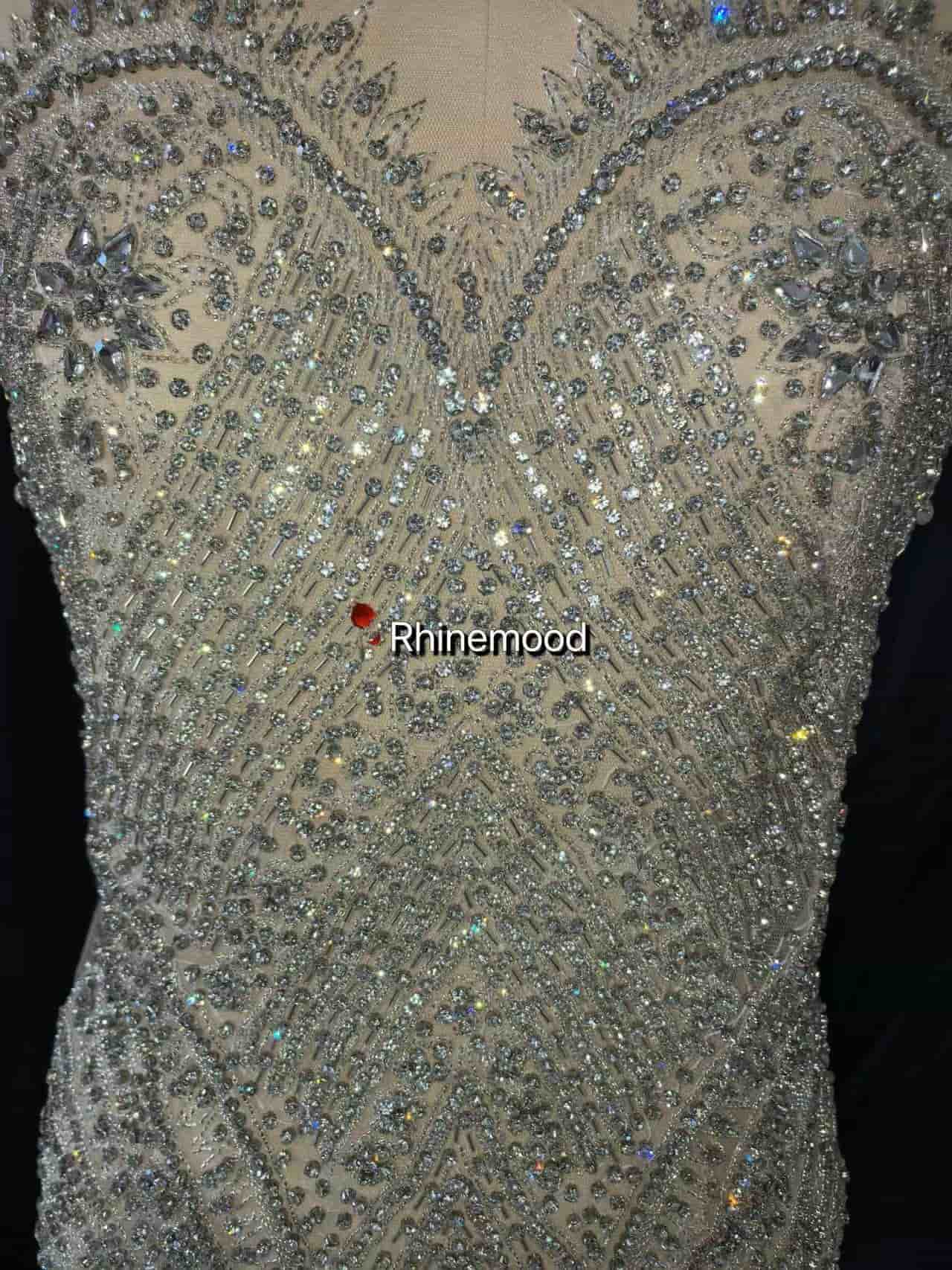 Asha - Rhinestone Bodice Applique