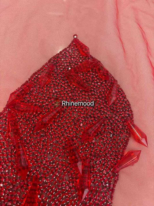 Athena - Rhinestone Bodice Applique