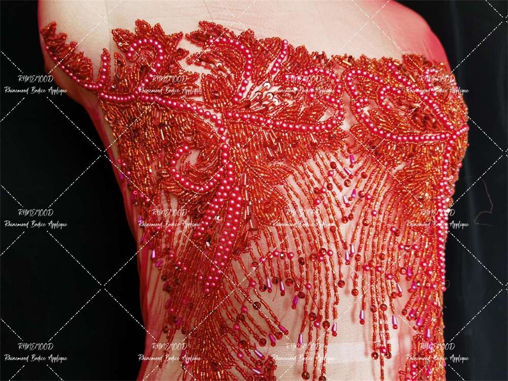 Maya - Rhinestone Bodice Applique