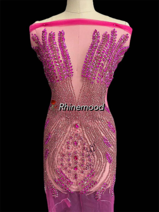 Laura - Rhinestone Bodice Applique