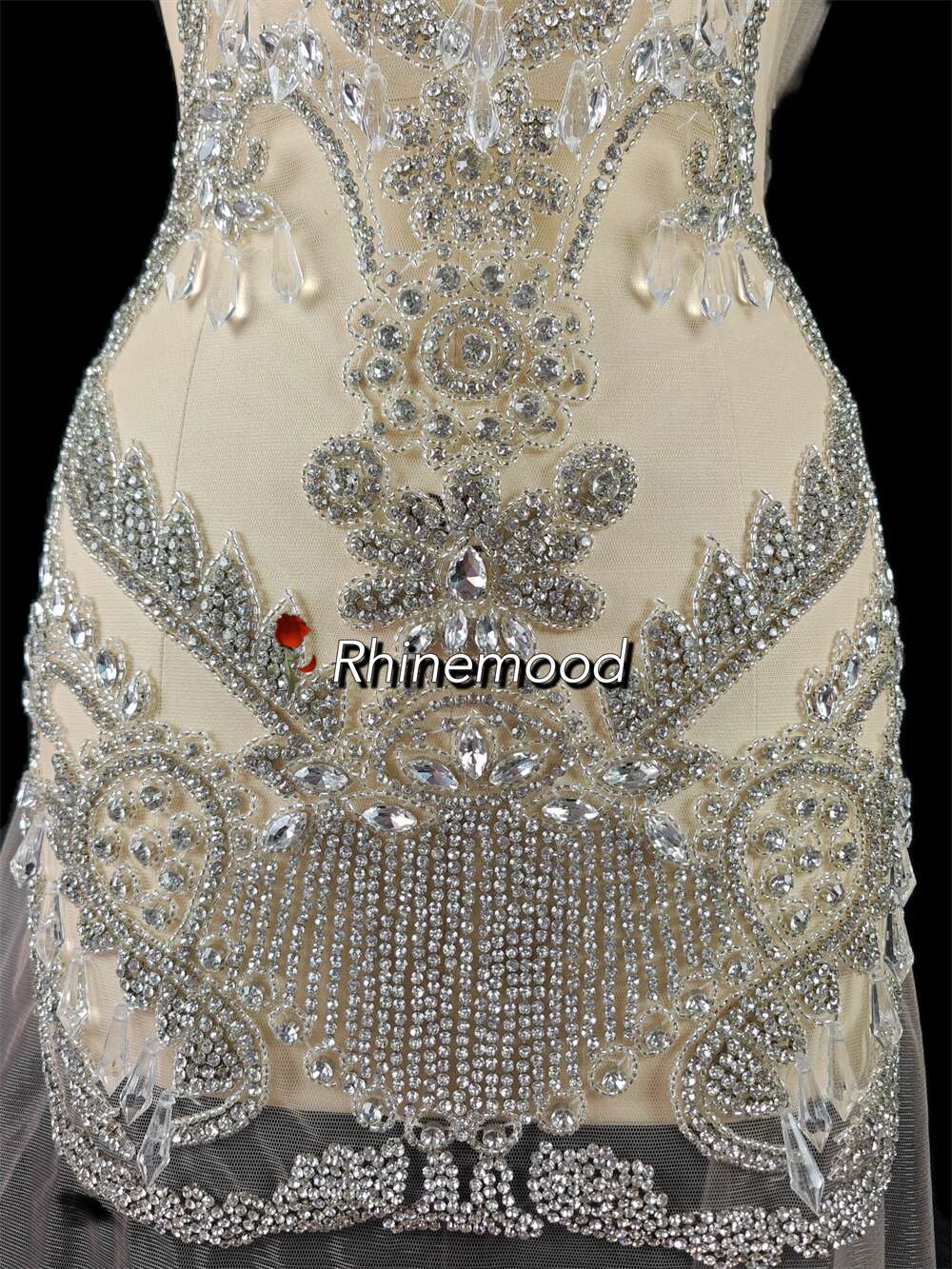 Mariana - Rhinestone Bodice Applique