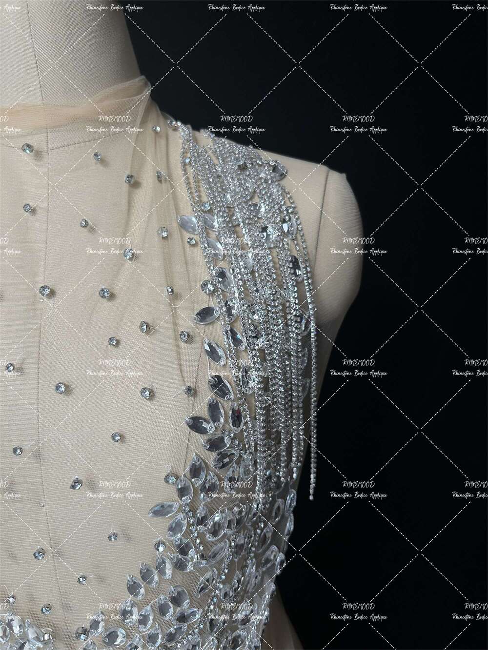 Stardust - Rhinestone Bodice Applique