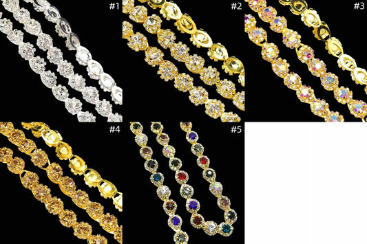 Rhinestone trim - T05