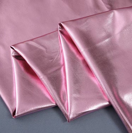 Stretchy Spandex Metallic Fabric