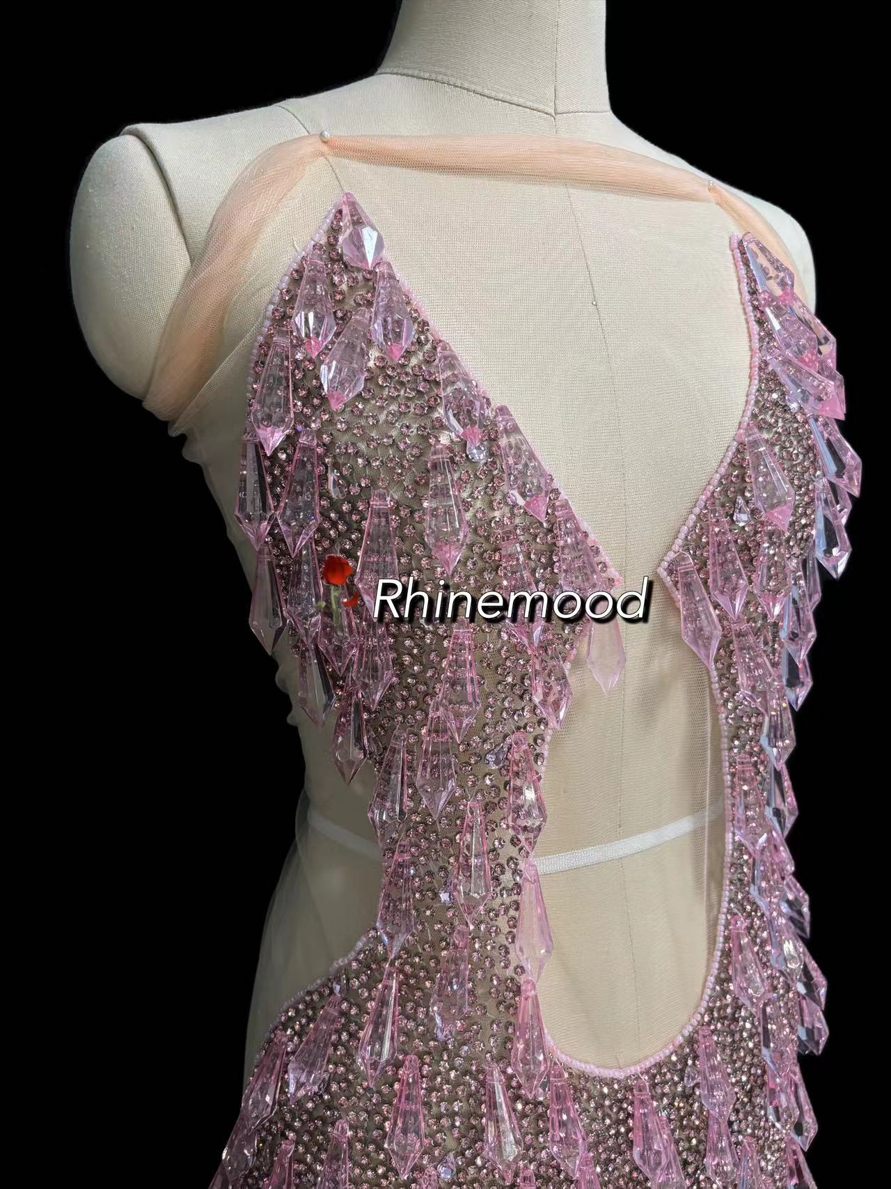 Apphia - Rhinestone Bodice Applique