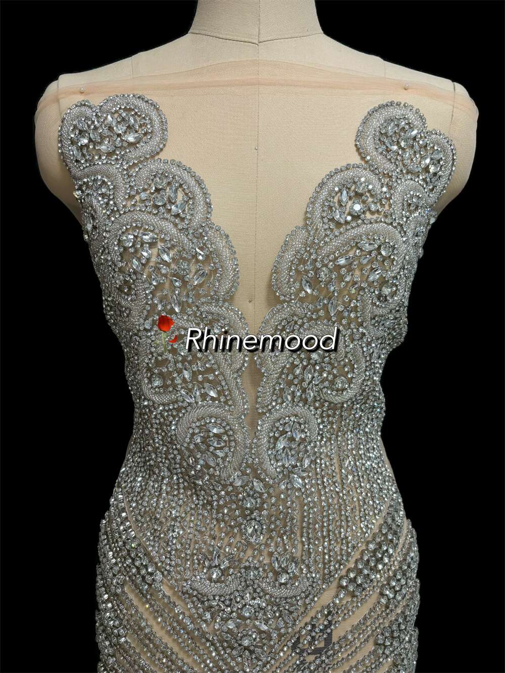 Bliss2.0 - Rhinestone Bodice Applique