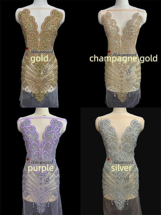 Bliss2.0 - Rhinestone Bodice Applique