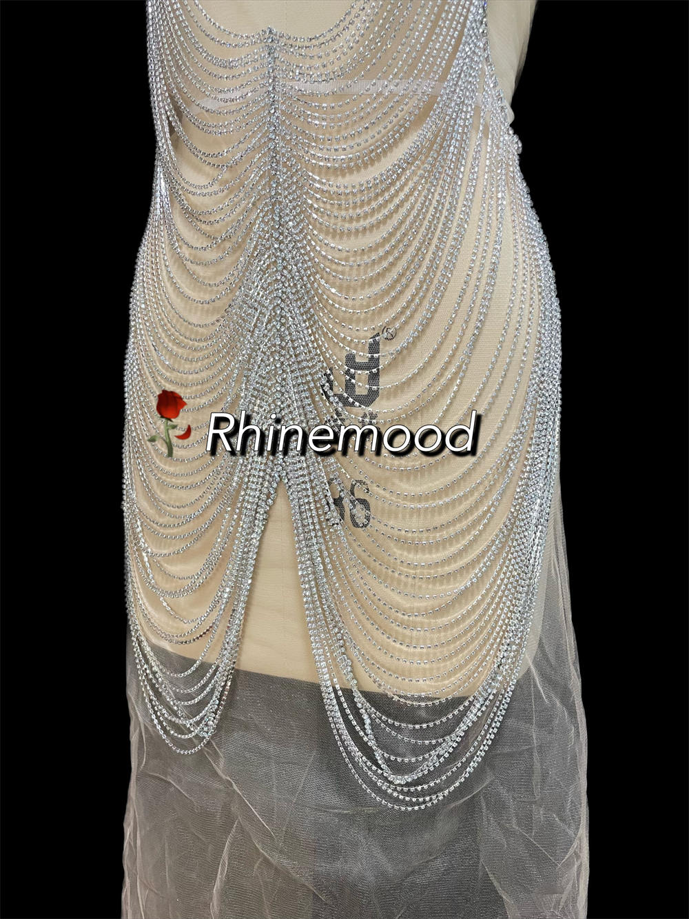 Carmen - Rhinestone Bodice Applique