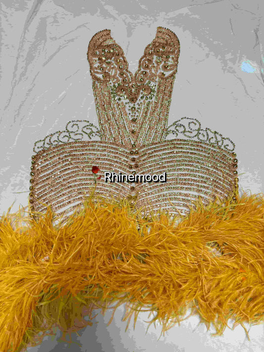 Crush - Rhinestone Bodice Applique