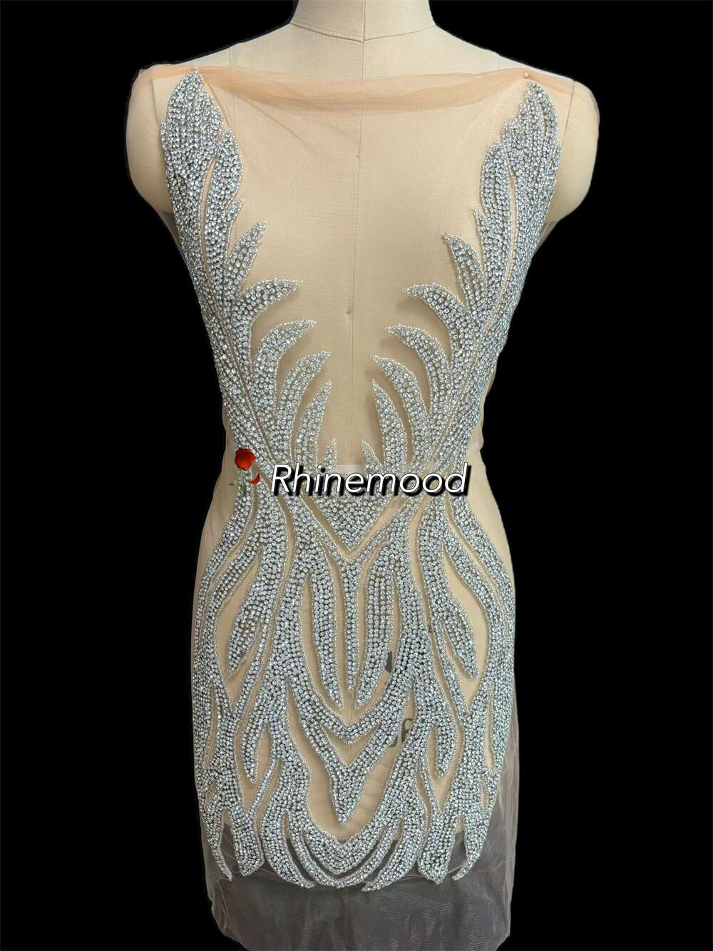 Dazzle - Rhinestone Bodice Applique
