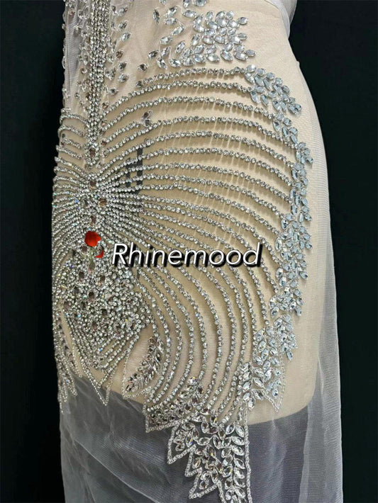 Ella - Rhinestone Bodice Applique