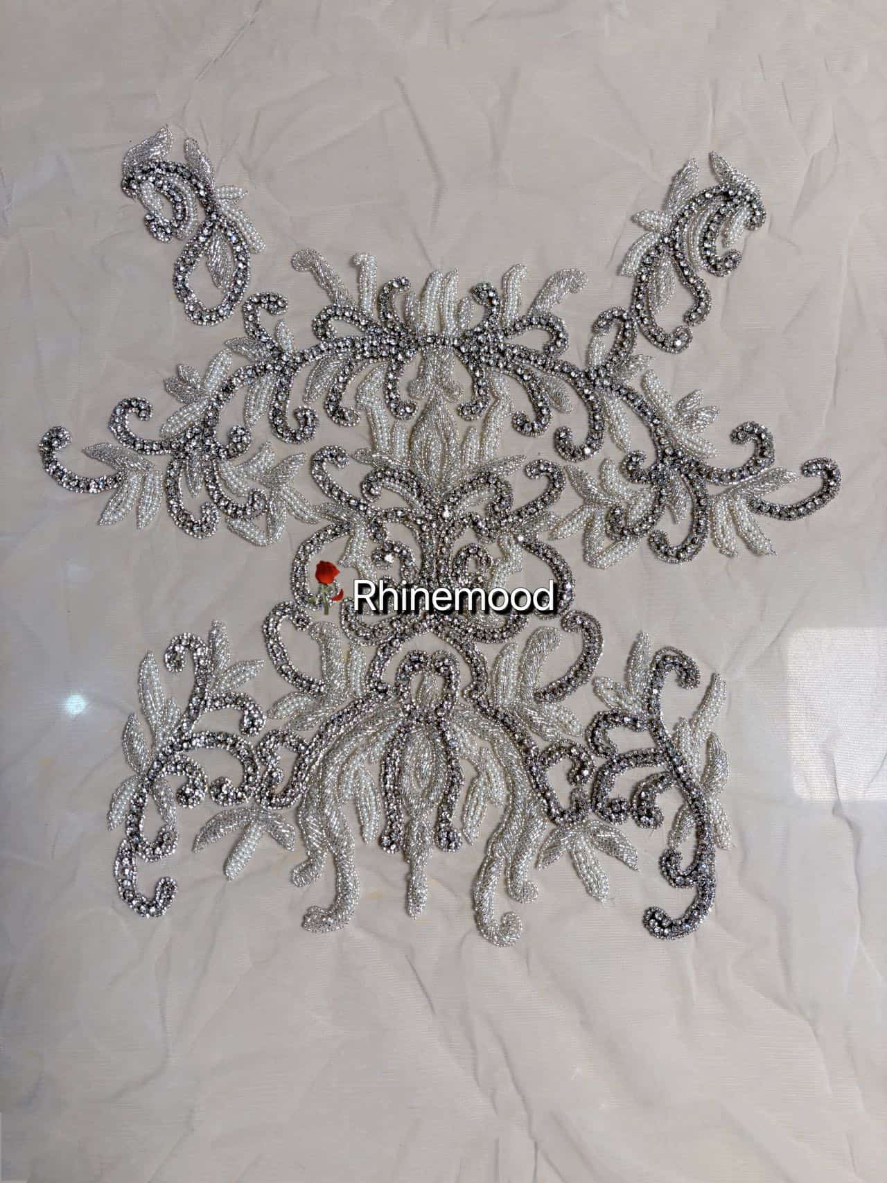 Glaze - Rhinestone Bodice Applique