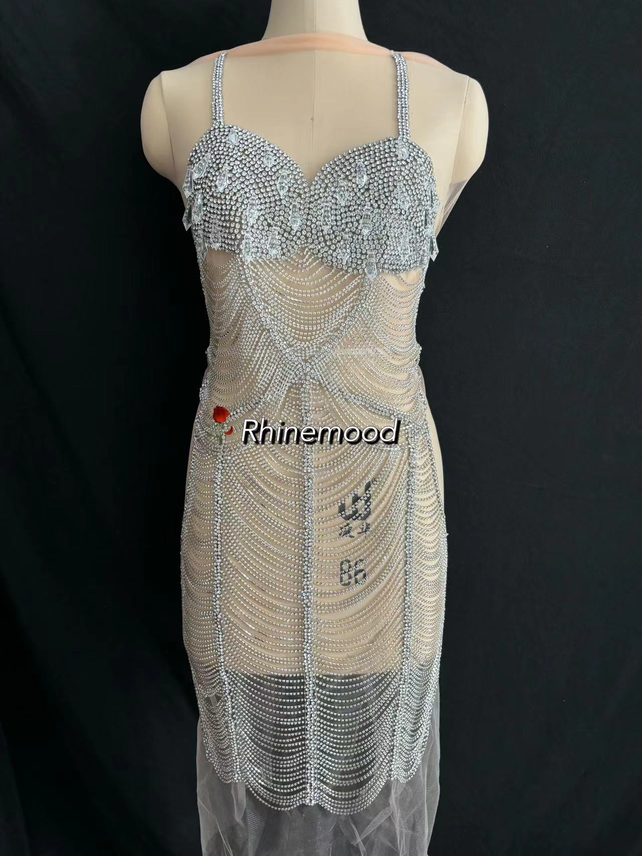 Grace - Rhinestone Bodice Applique