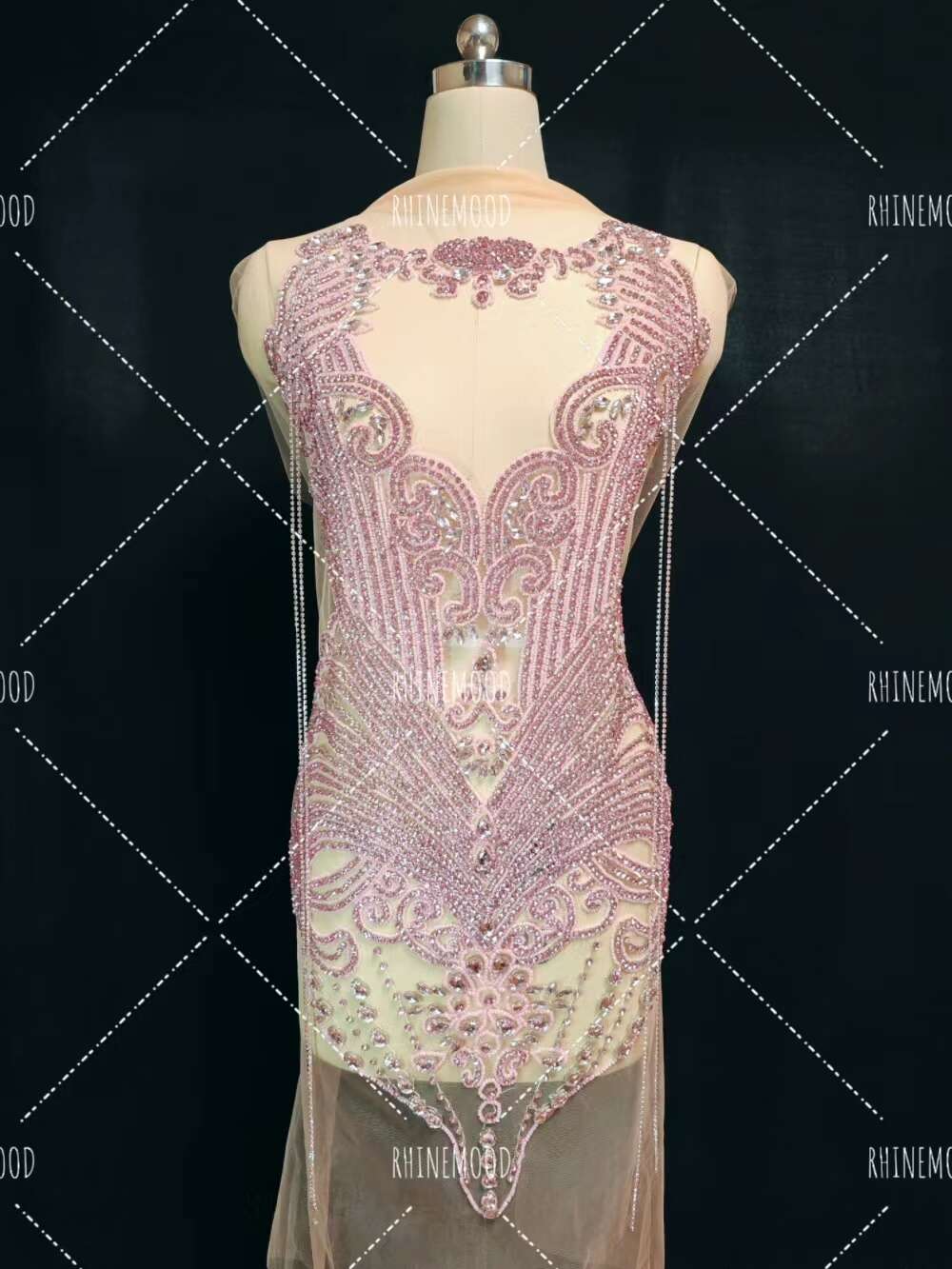 Ivy - Rhinestone Bodice Applique