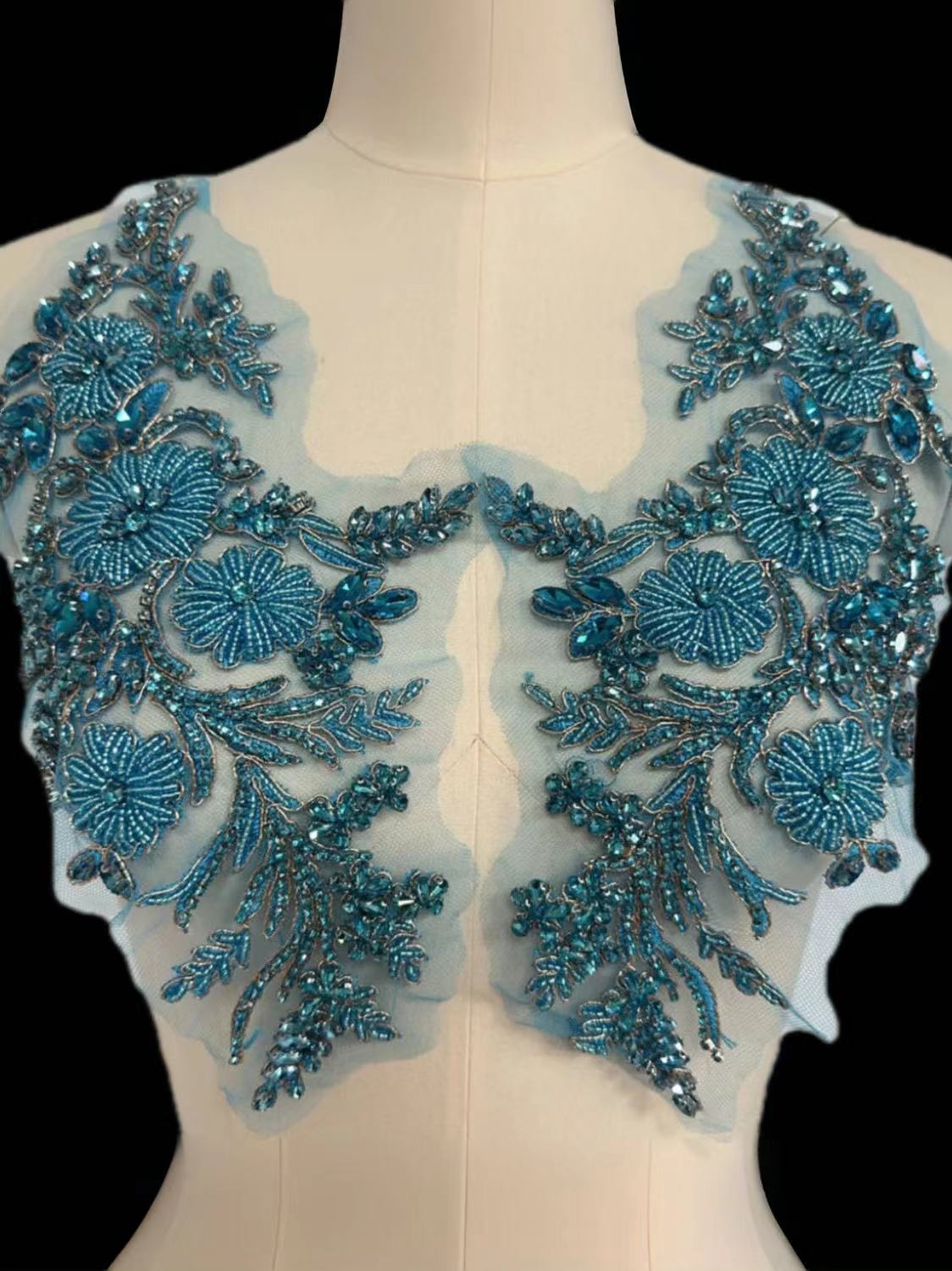 Jasmine - Rhinestone Applique