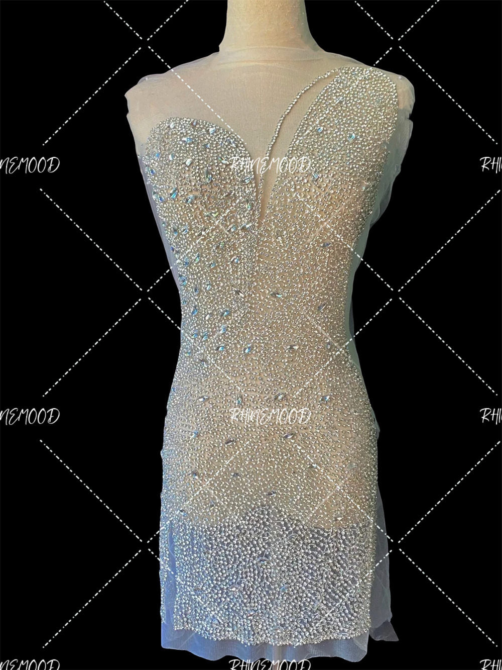 Juliette - Rhinestone Bodice Applique
