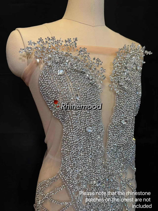 Lola - Rhinestone Bodice Applique