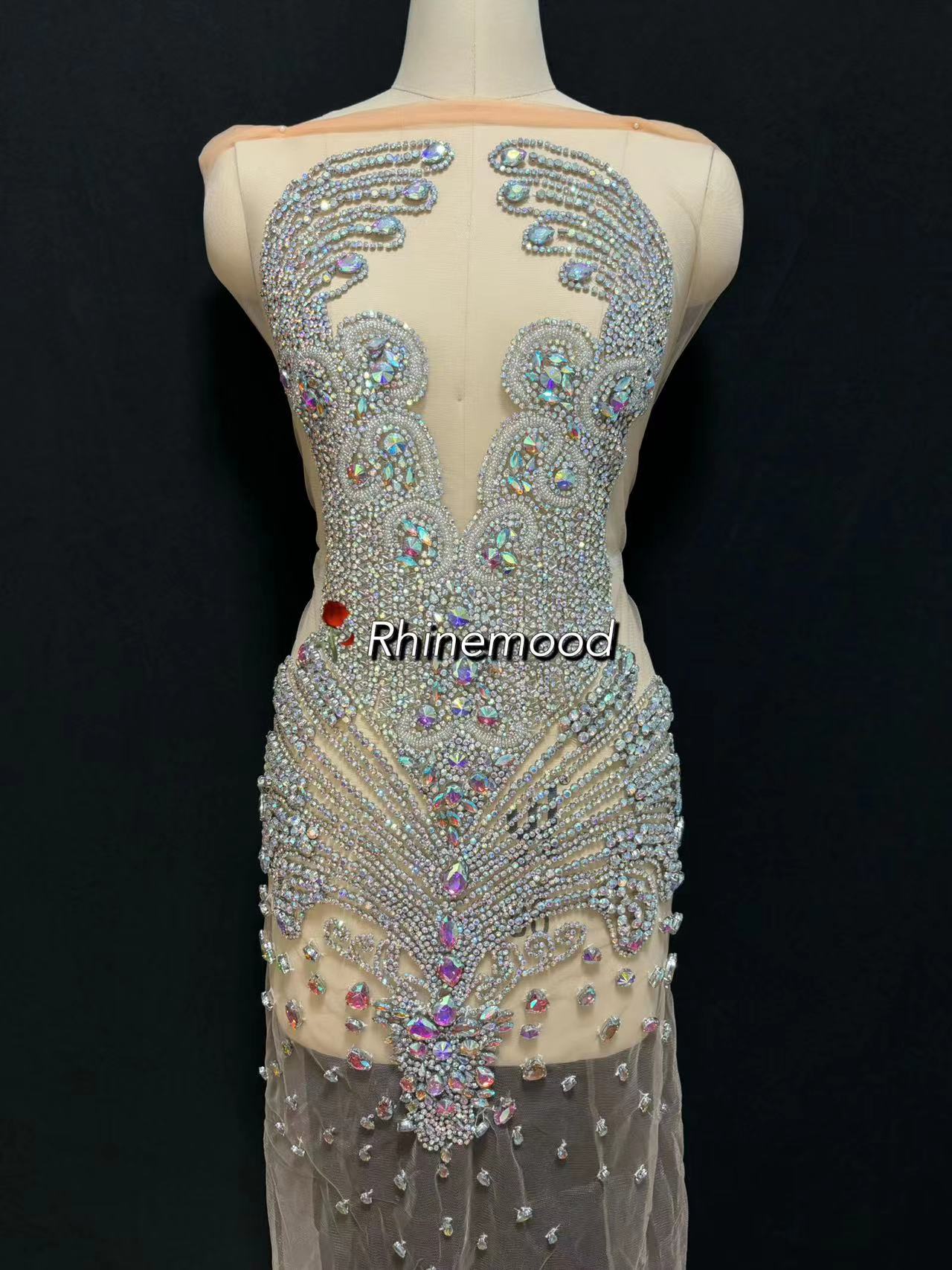 Luxe - Rhinestone Bodice Applique