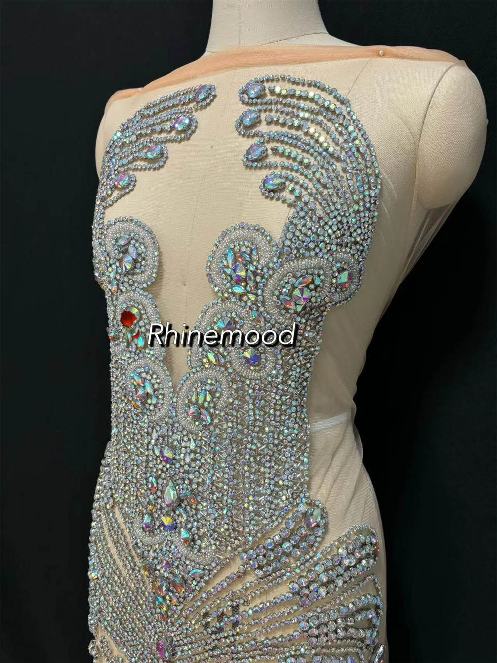 Luxe - Rhinestone Bodice Applique