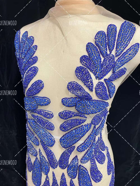 Nina - Rhinestone Bodice Applique