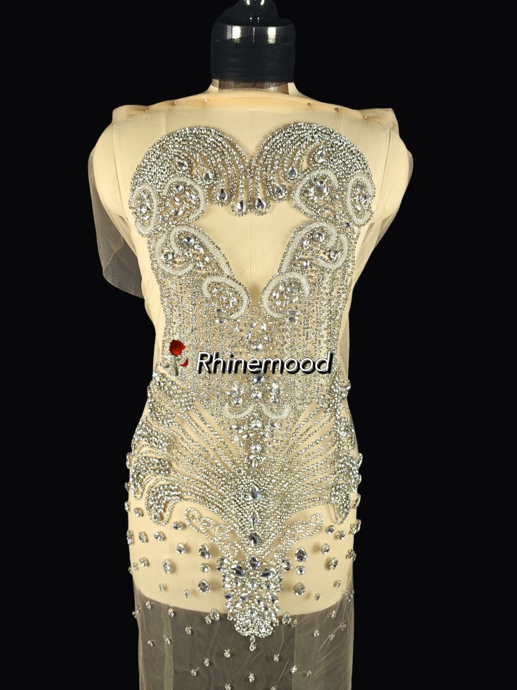 Nova - Rhinestone Bodice Applique