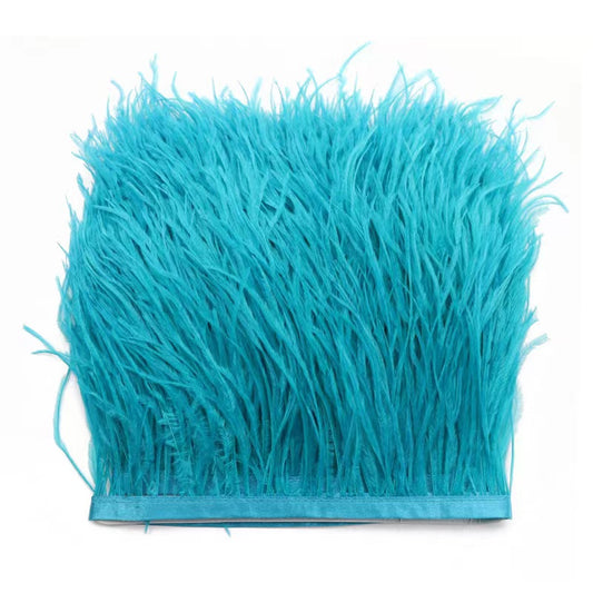 Ostrich Feather Trim - 1 meter
