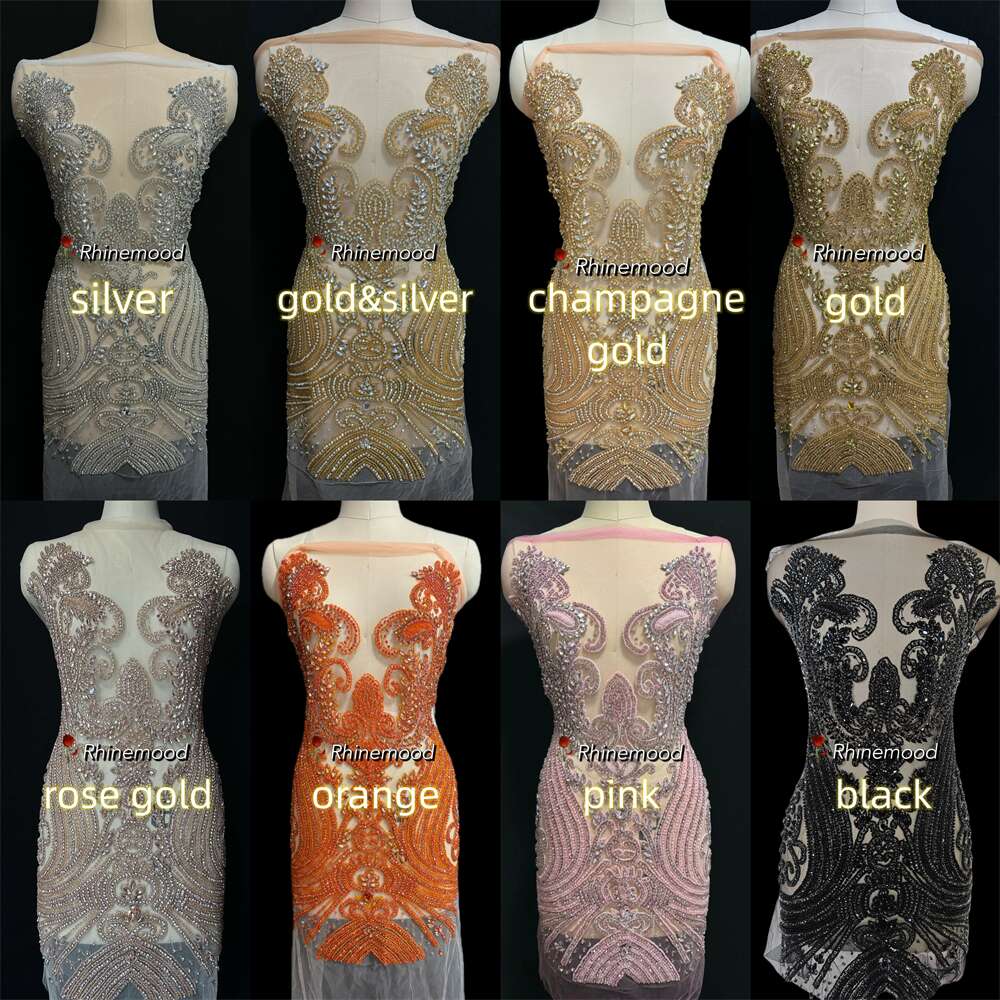 Posh(large size) - Rhinestone Bodice Applique