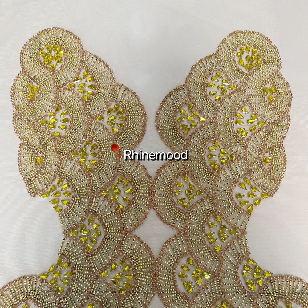 Quinn - Rhinestone Bodice Applique