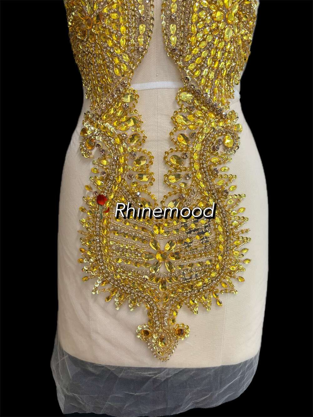 Radiance - Rhinestone Bodice Applique
