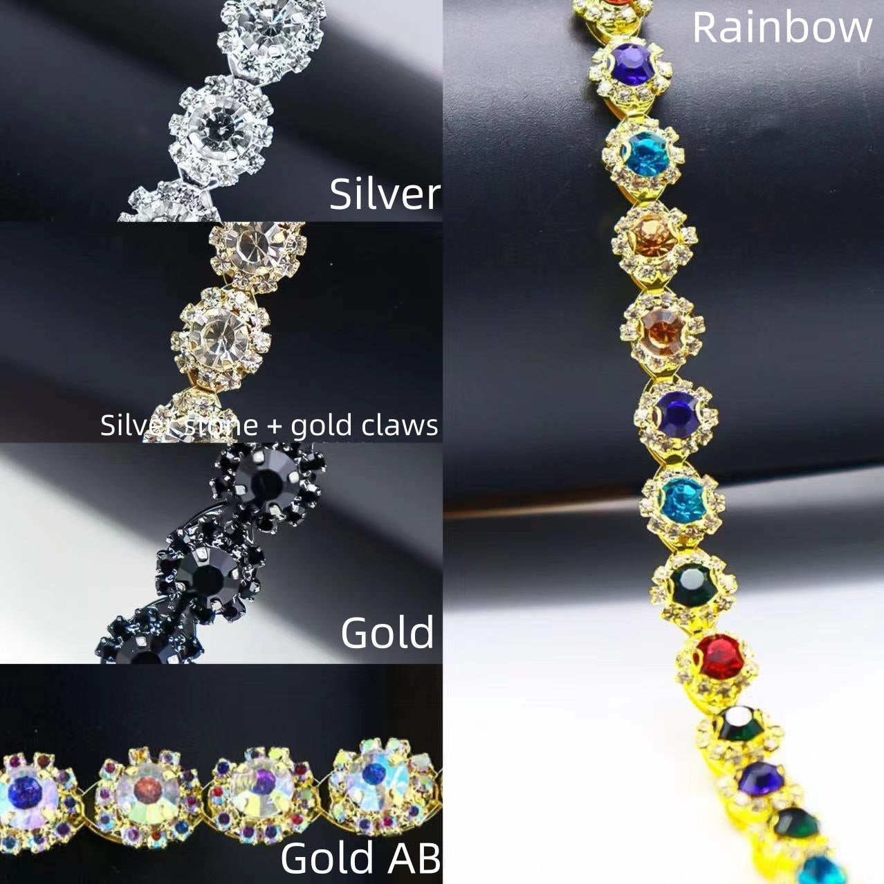 Rhinestone trim - T05