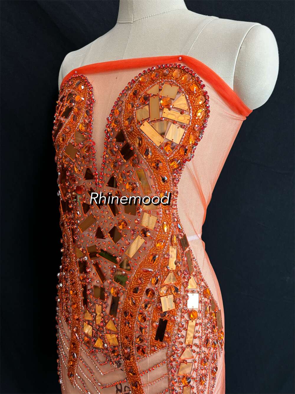 Shine2.0 - Rhinestone Bodice Applique