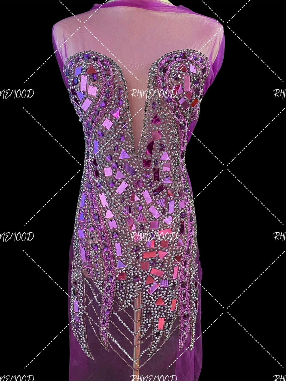 Shine2.0 - Rhinestone Bodice Applique
