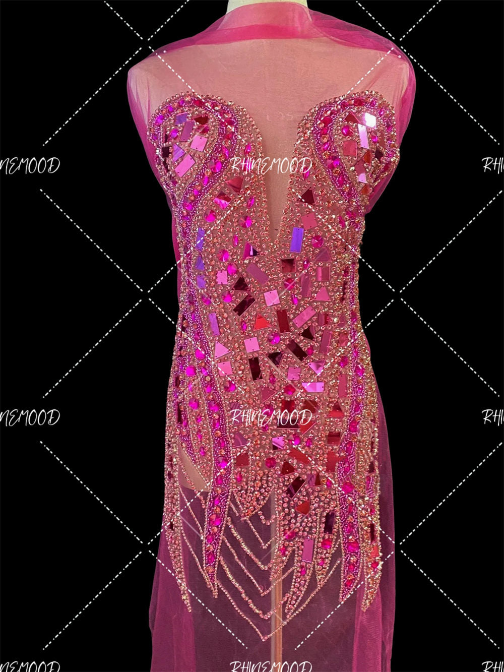 Shine2.0 - Rhinestone Bodice Applique