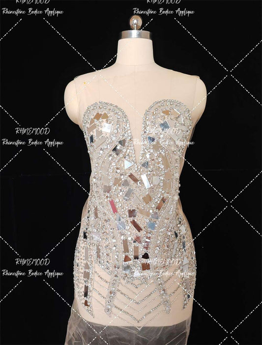 Shine2.0 - Rhinestone Bodice Applique