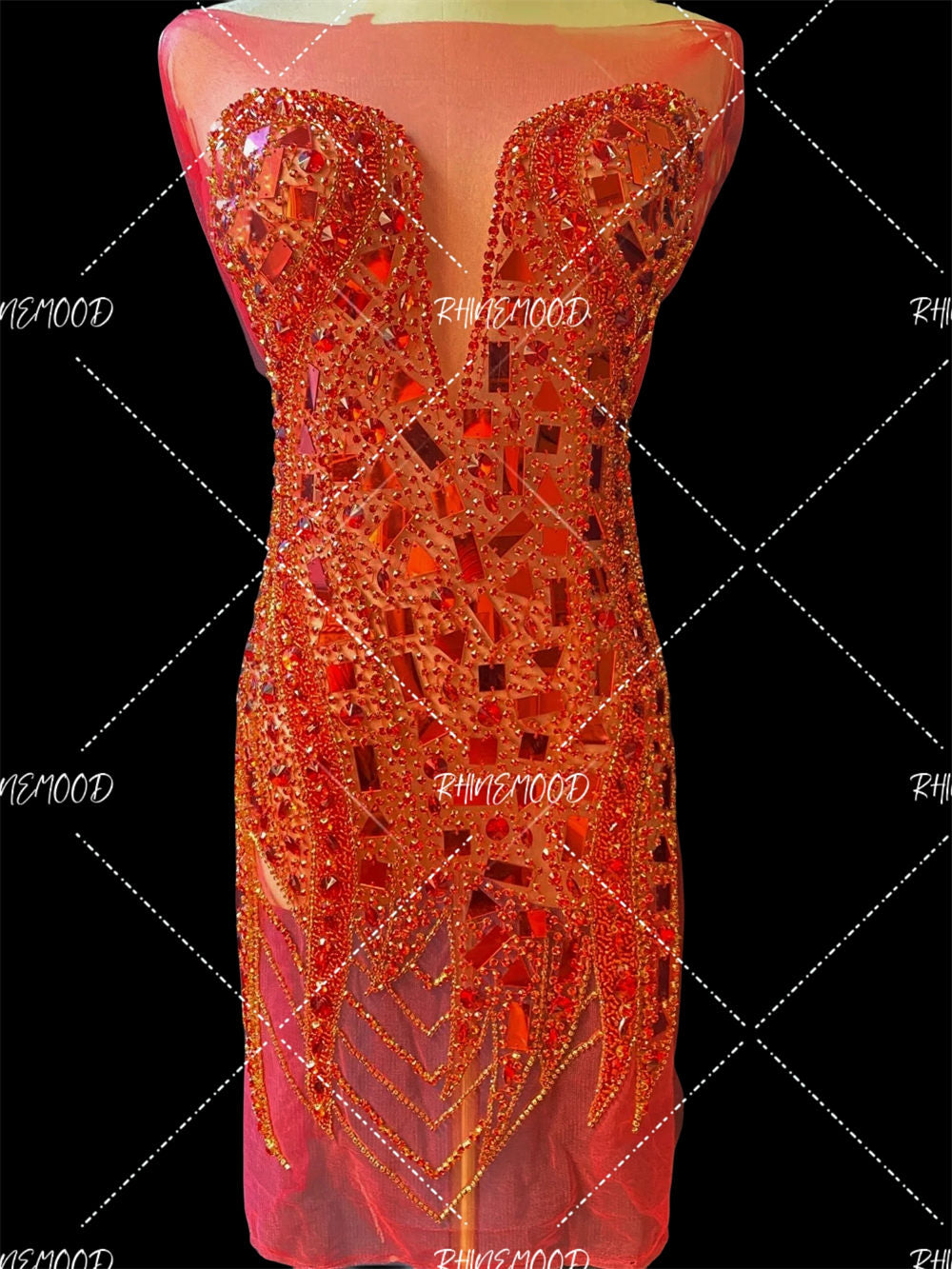 Shine2.0 - Rhinestone Bodice Applique
