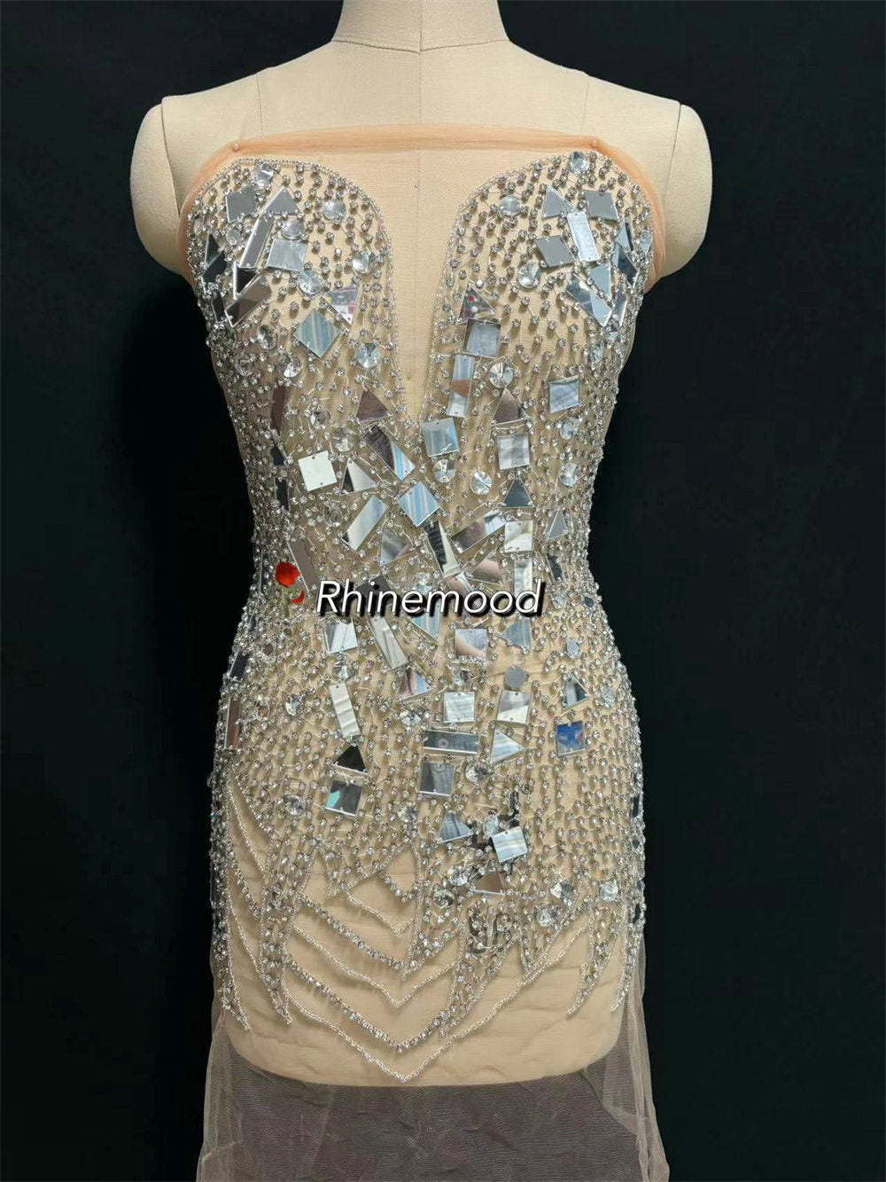 Shine - Rhinestone Bodice Applique