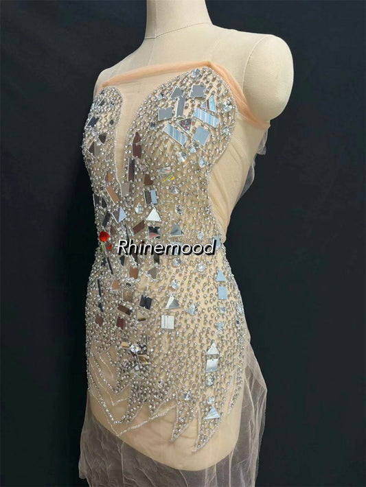 Shine - Rhinestone Bodice Applique