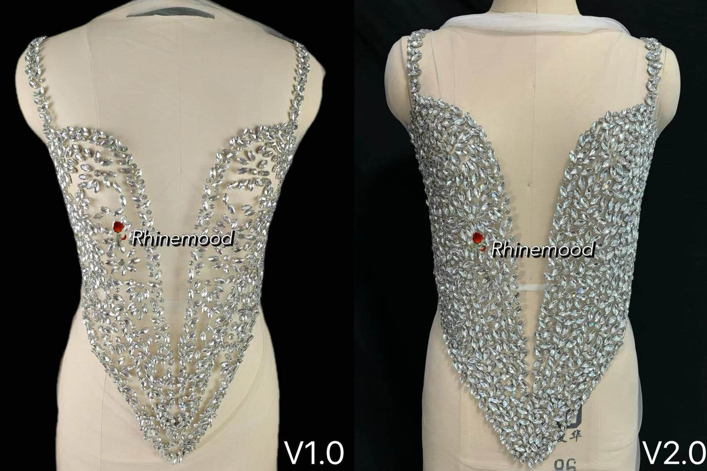 Stella2.0 - Rhinestone Bodice Applique