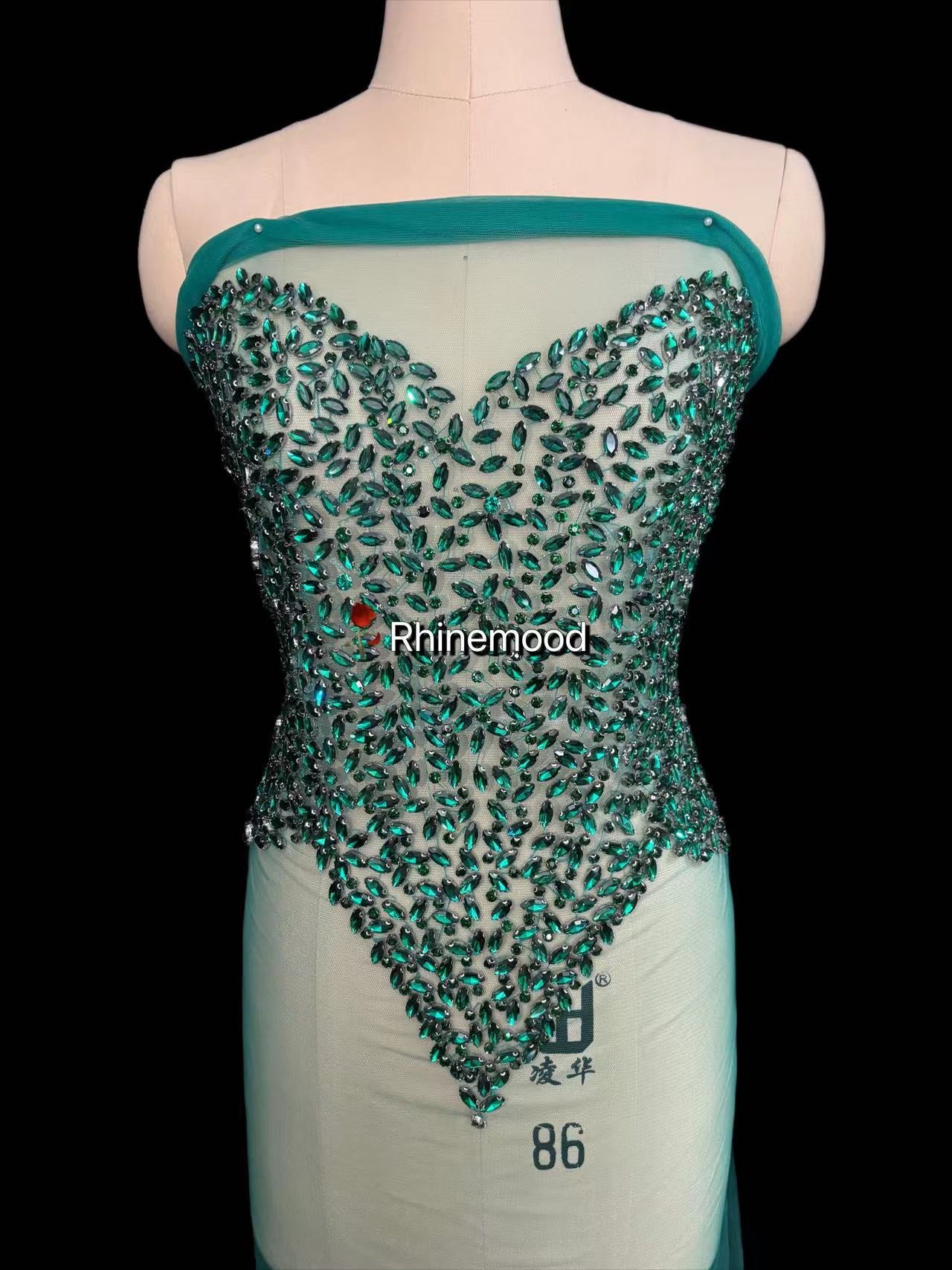 Stella3.0 - Rhinestone Bodice Applique