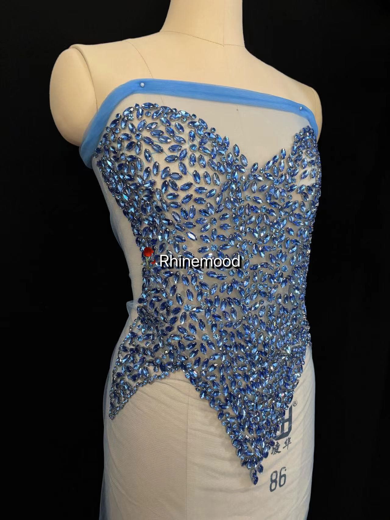 Stella3.0 - Rhinestone Bodice Applique