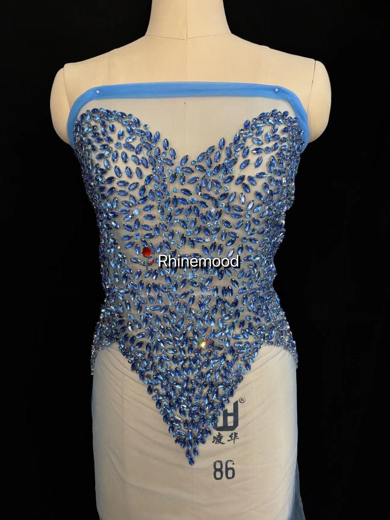Stella3.0 - Rhinestone Bodice Applique