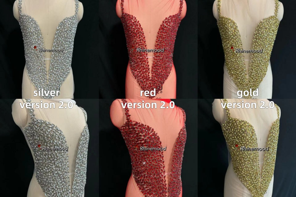 Stella2.0 - Rhinestone Bodice Applique