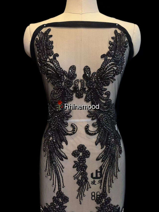 Summer - Rhinestone Bodice Applique