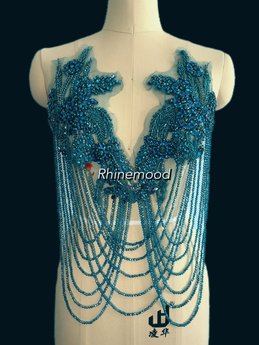 Talia - Rhinestone Bodice Applique