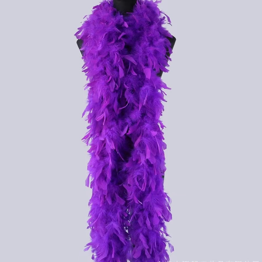 Thick Turkey Feather Boa - 90g