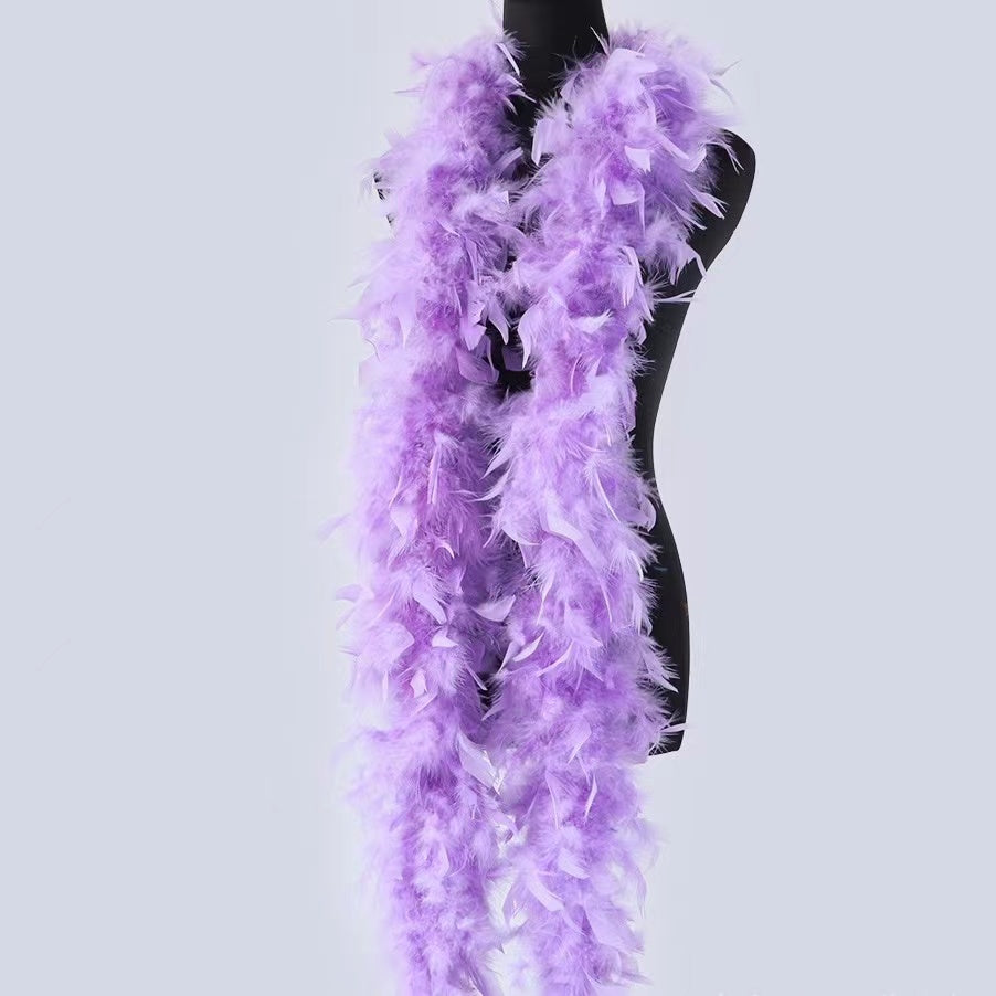 Thick Turkey Feather Boa - 60g