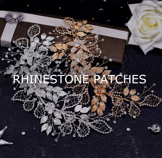 3D RHINESTONE PATCHES