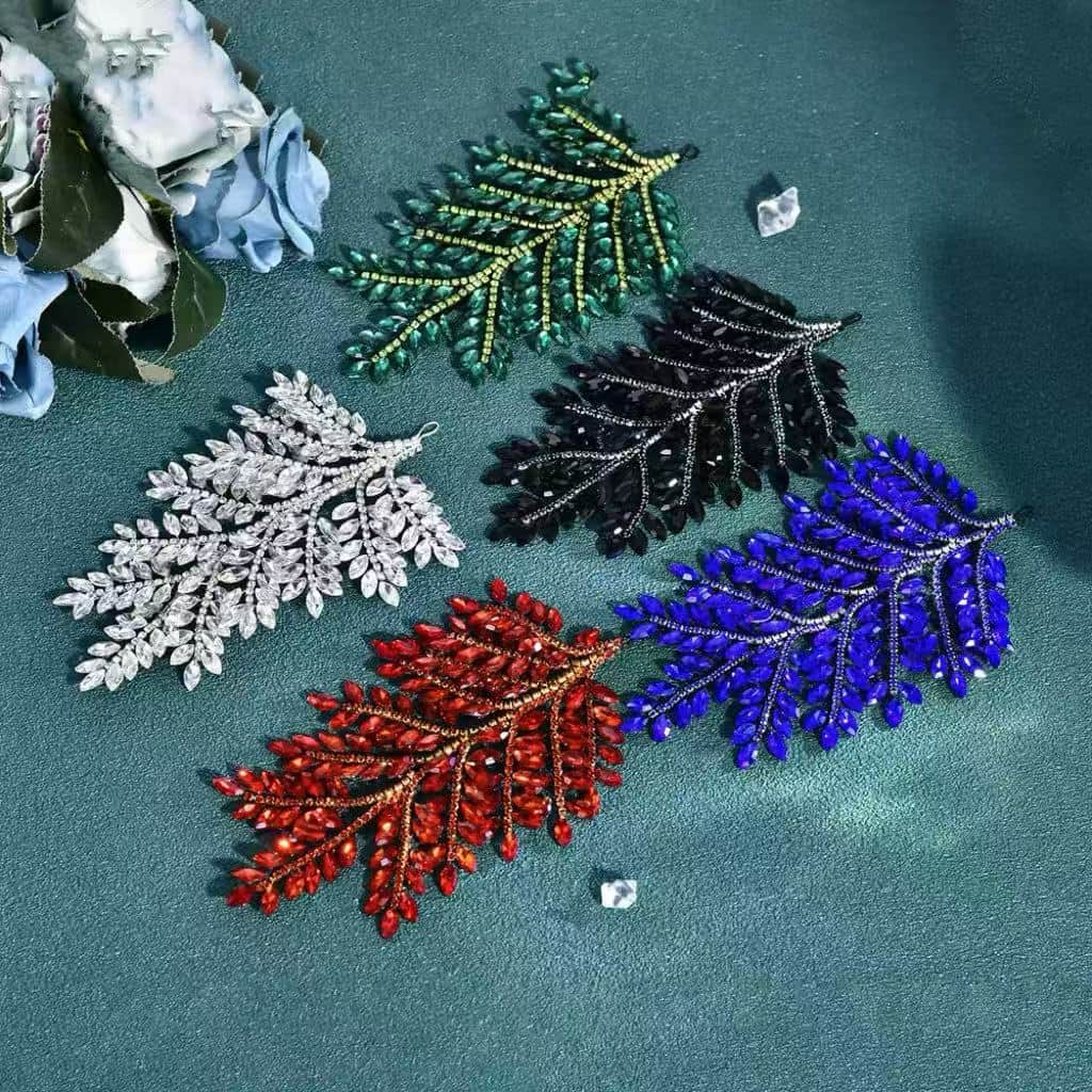 RM110Y - 3D Rhinestone Patch（Handling Time：3-5 days）